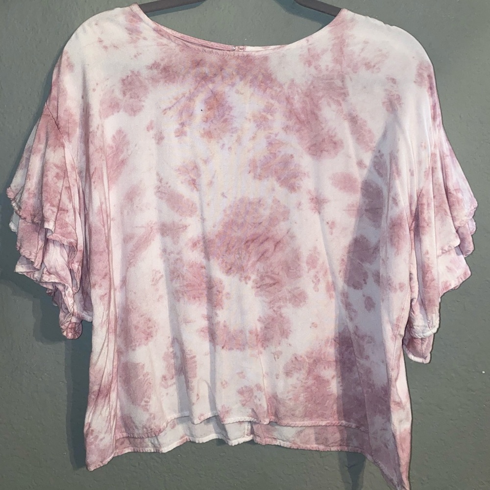 Pink Tie Dye Tunic